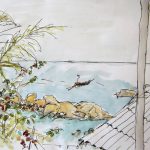 Koh Tao, vue du bungalow