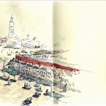 Jemna El Fna se prépare pour le soir...