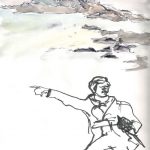 Surcouf face à la mer