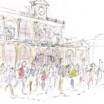 La Gare de Lille Flandres à l'heure de la Grande Braderie