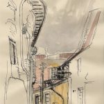 Les Toits ronds vers le ciel