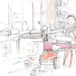 Dans le bureau des horairistes