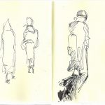 Silhouettes dans la Médina