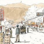 Haitun Lu, la rue qui mène au campus