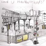 Parking sous le parc du High Line