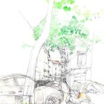 Rue de Paris avec voitures