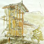 Le vieux Songpan, maisons en bois 2