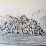 Chaînes sur le port, 2