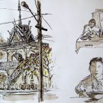 Vientiane, entrelacs de fils électriques...