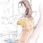 L'une des responsables du bureau des horairistes