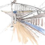 Le train Corail dans lequel nous montons faire un tour