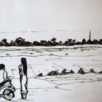 Coucher de soleil sur le Mékong