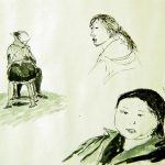 Femmes au marché de Songpan