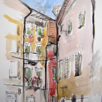 Balcons fleuris de Lucca