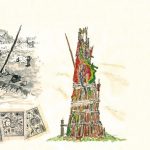 Nettoyage d'un tapis, et drapeaux de prière