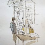 Jeu de carte au Marché de Lijiang