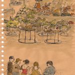 Touristes au marché, Chiang Mai