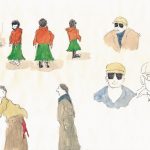 Pèlerins, et les fameuses lunettes tibétaines