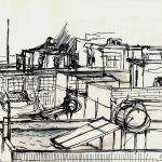 Vue de ma fenêtre sur le campus, 2