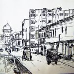 En bordure du campus