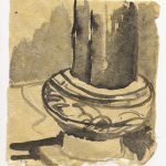 Pied de colonne, maison traditionnelle