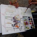 Bon cadeau pour un cours de Carnet de voyage dans Paris