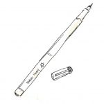 Feutre de dessin indélébile