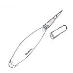 Pinceau à réservoir pour l'aquarelle