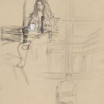 Gardien de salle au Louvre