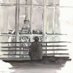 La Tour Eiffel depuis la Cité de l'Architecture