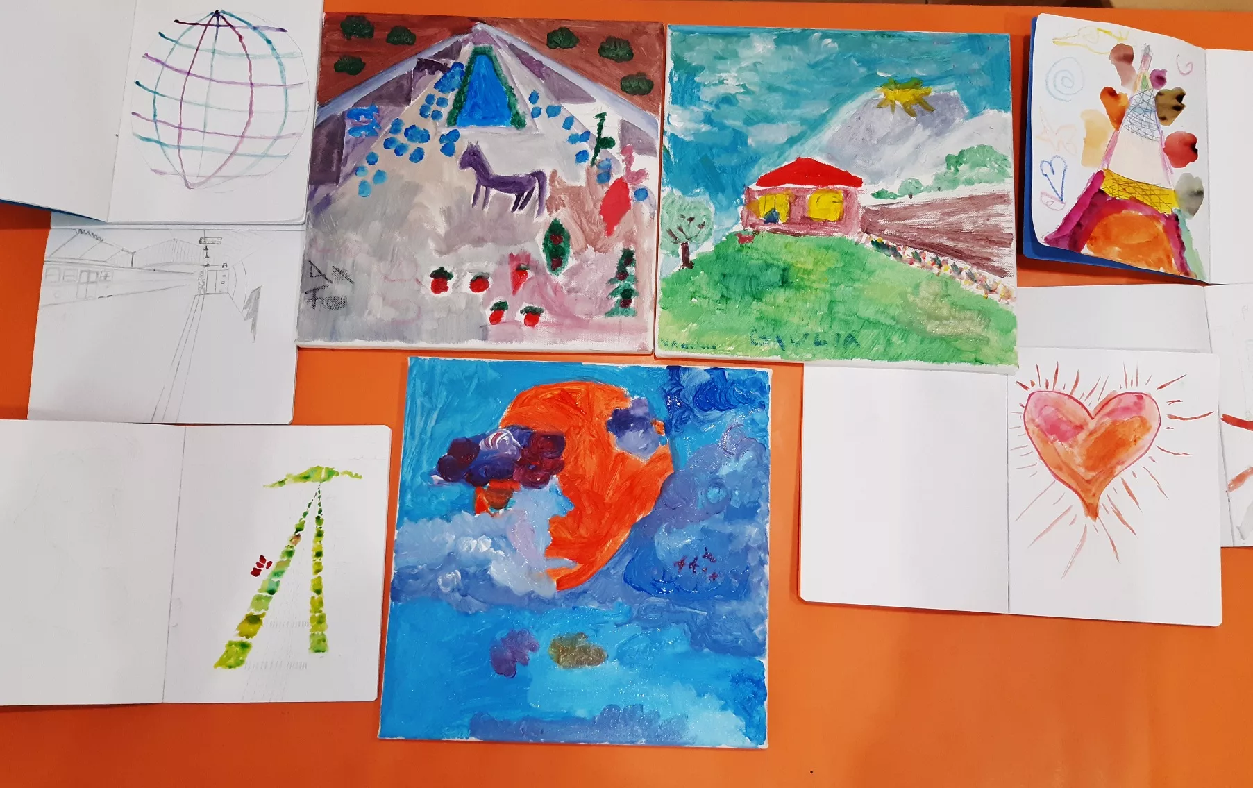 Atelier Parent-Enfant dessin et peinture – samedi 10h-12h