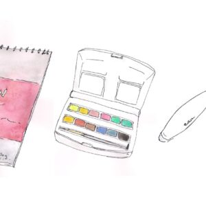 Light Watercolor Painting Kit