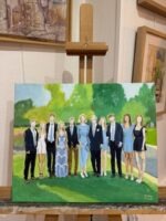 Artwork Commission - Acrylic Painting on Canvas, Size 8F (18 x 15 inches) – Image 5